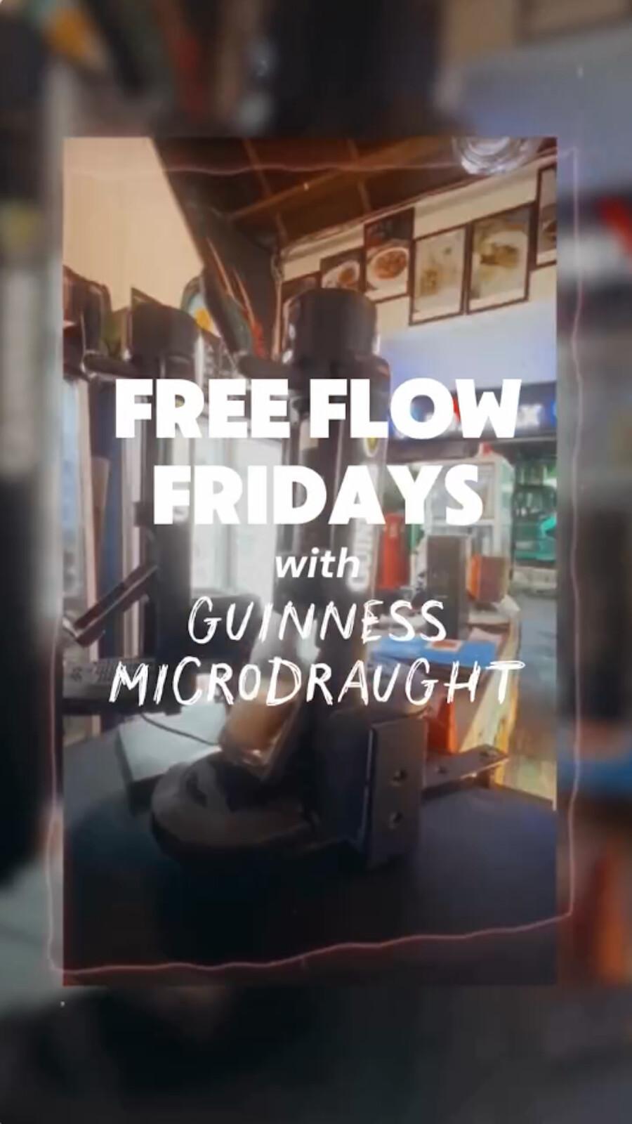 Free Flow Fridays at Warung Canteen 7-9pm Fridays