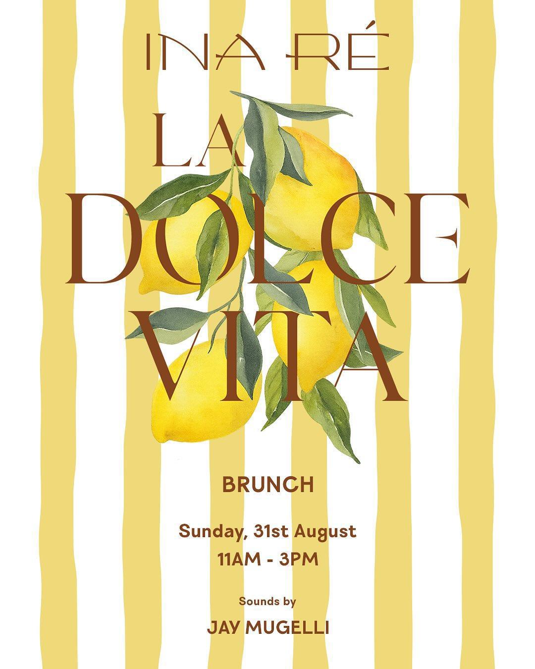 La Dolce Vite at Ina Re Bali