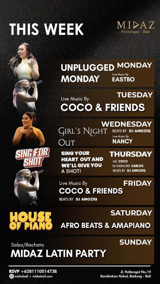 This week at Midaz Bali