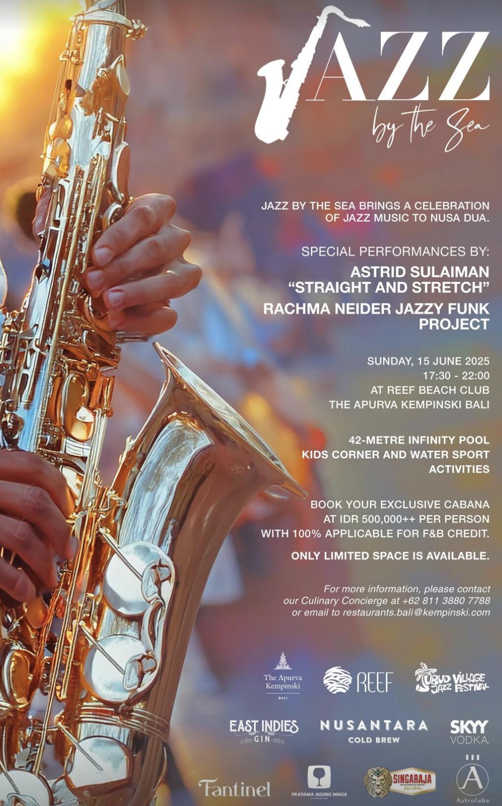 Jazz By The Sea at The Apurva Kempinski Bali