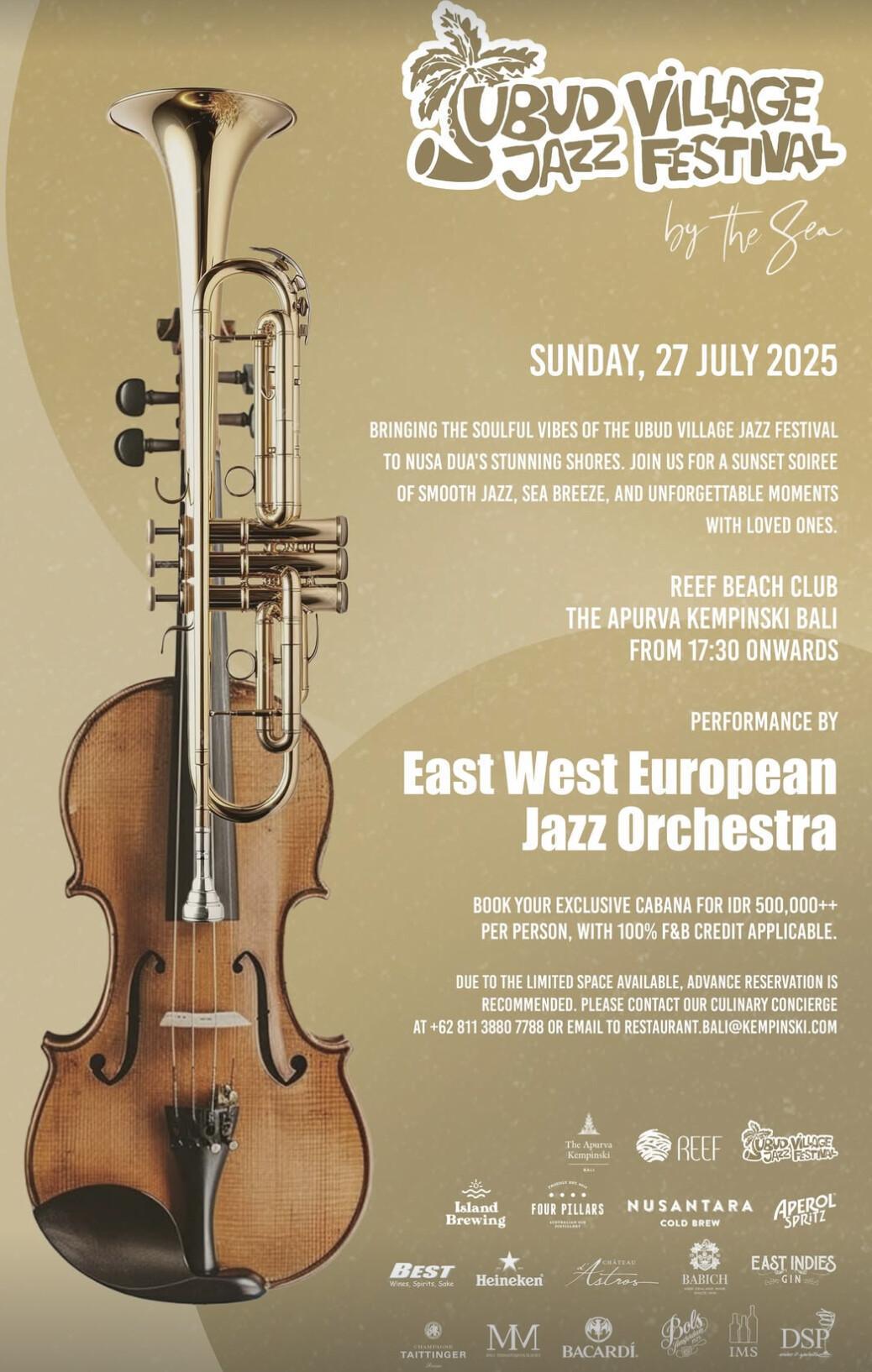 Ubud Village Jazz Festival at The Apurva Kempinski Bali
