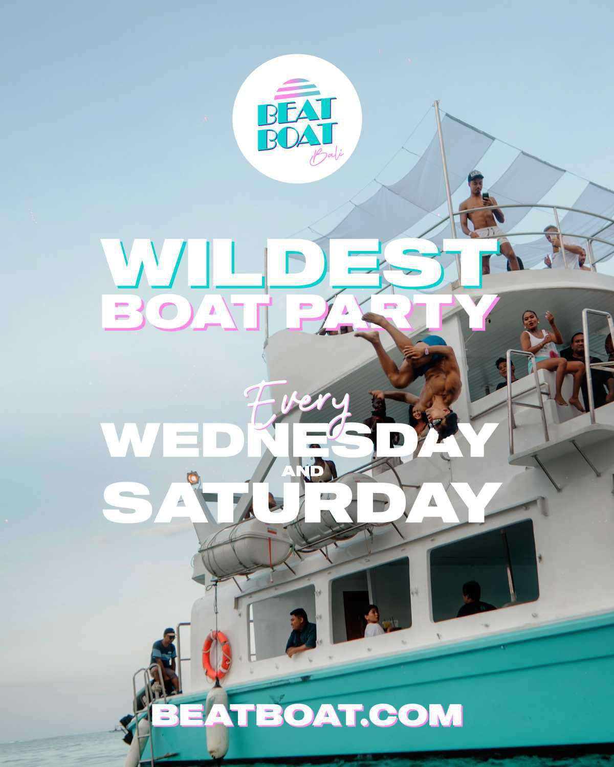 Wildest Boat Party at Beat Boat