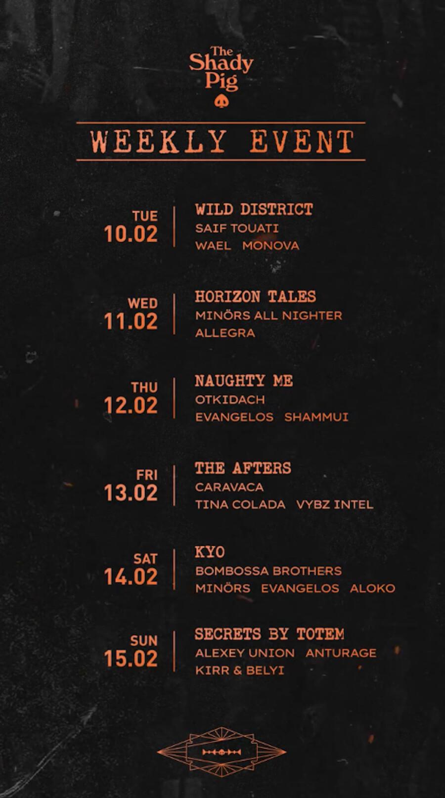 This week at The Shady Pig Berawa