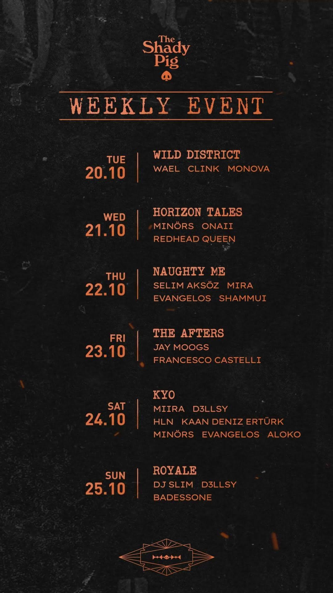 This Week at The Shady Pig Berawa