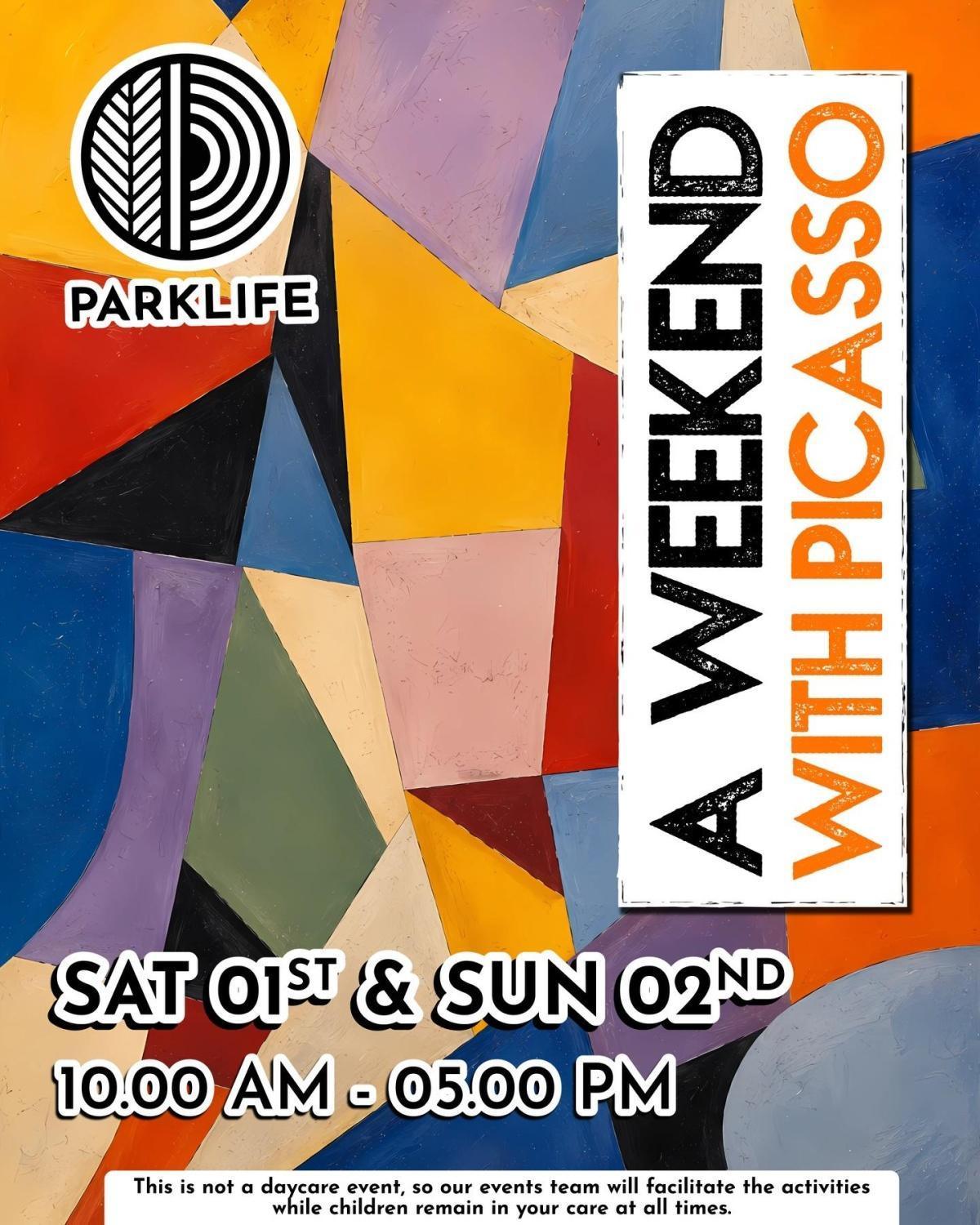 A Weekend with Picasso - Holiday Camp Art Club at Parklife A Weekend with Picasso - Holiday Camp Art Club at Parklife