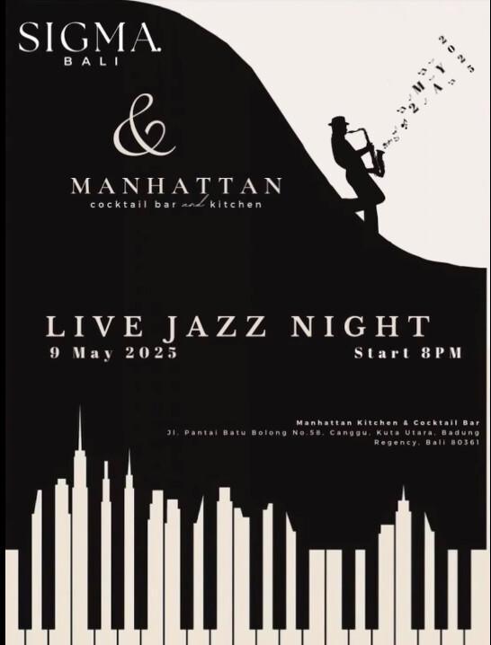 Jazz Night at Manhattan Kitchen & Cocktail Bar
