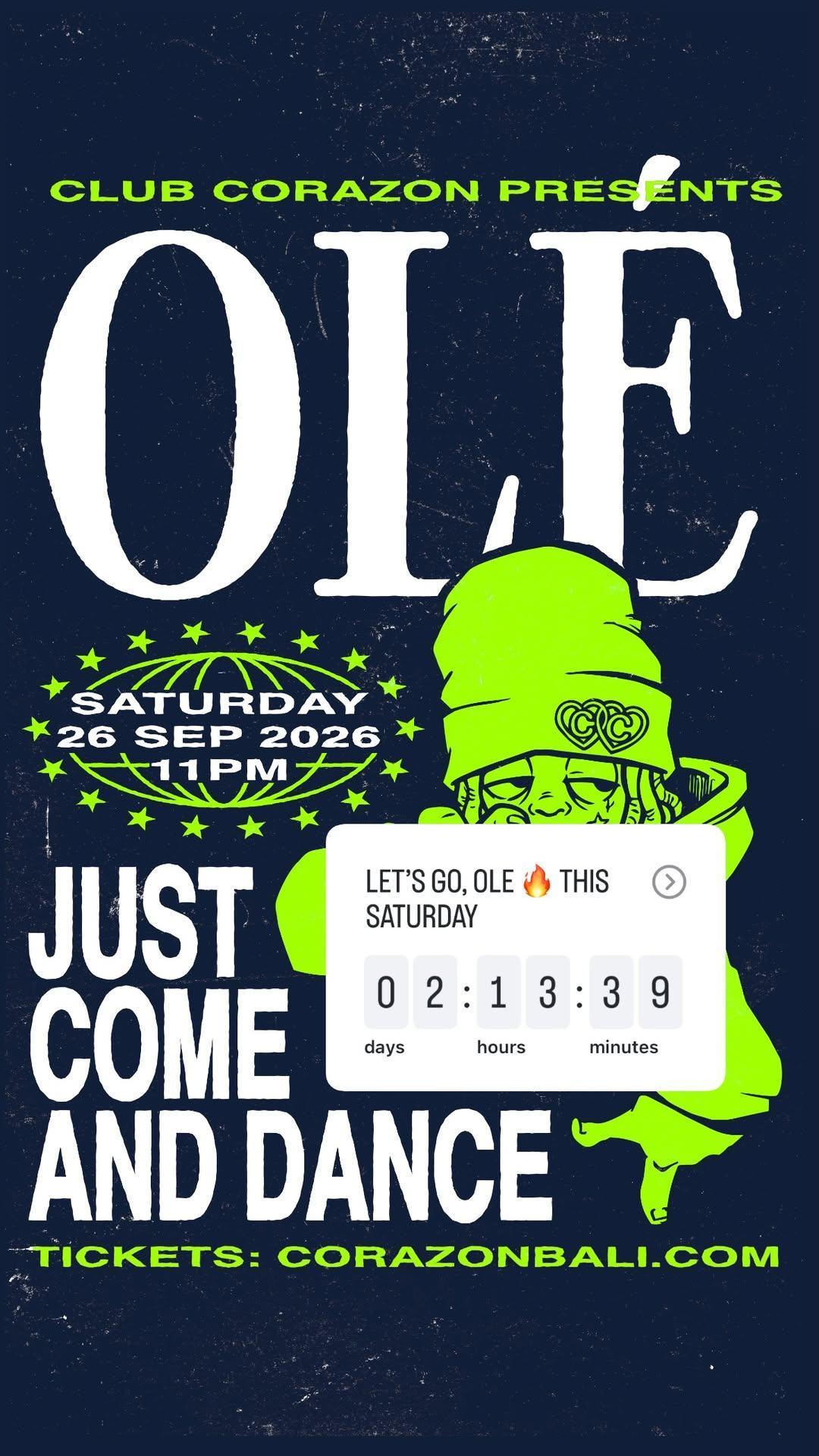 Ole at Club Corazon Bali