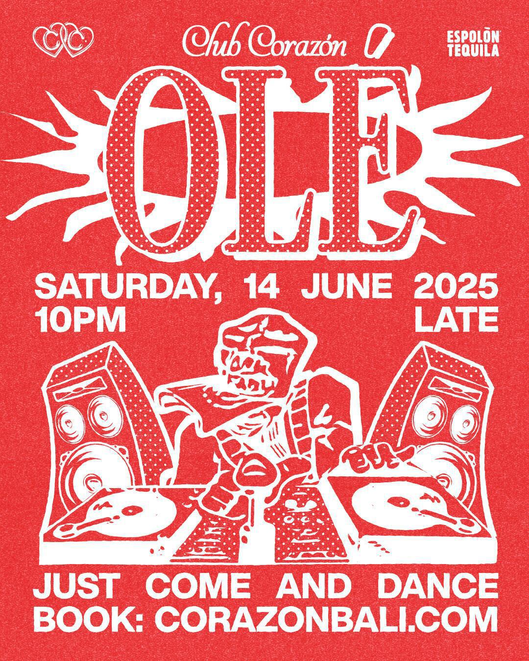 OLE at Club Corazon Bali
