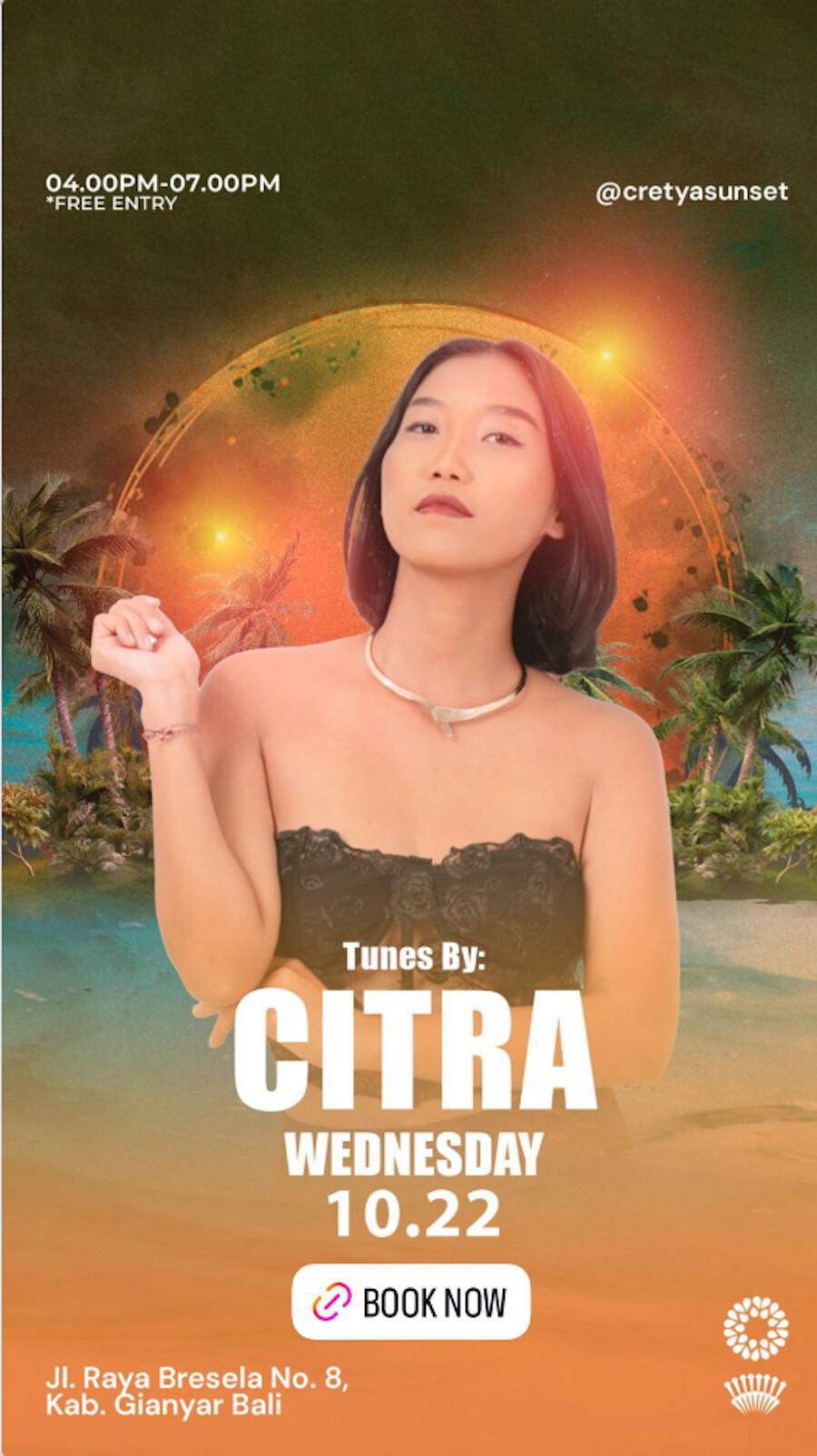 Citra at Cretya Sunset