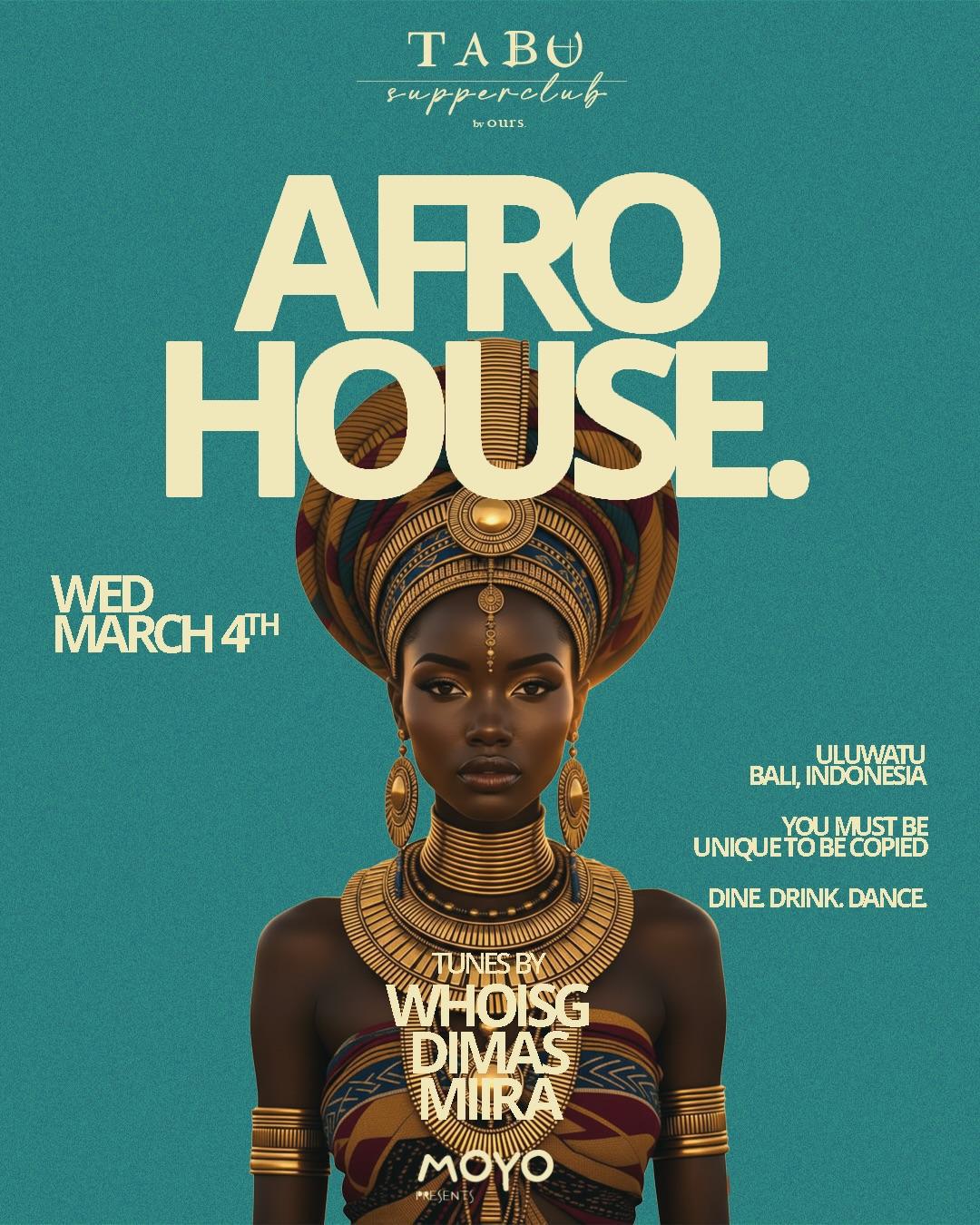 Afro House at Tabu