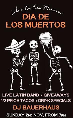 Dia de los Muertos at Lola's Bali by SEE Events Bali