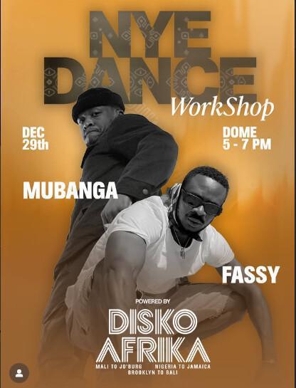 NYE Dance by Disko Afrika at Mari Beach Club