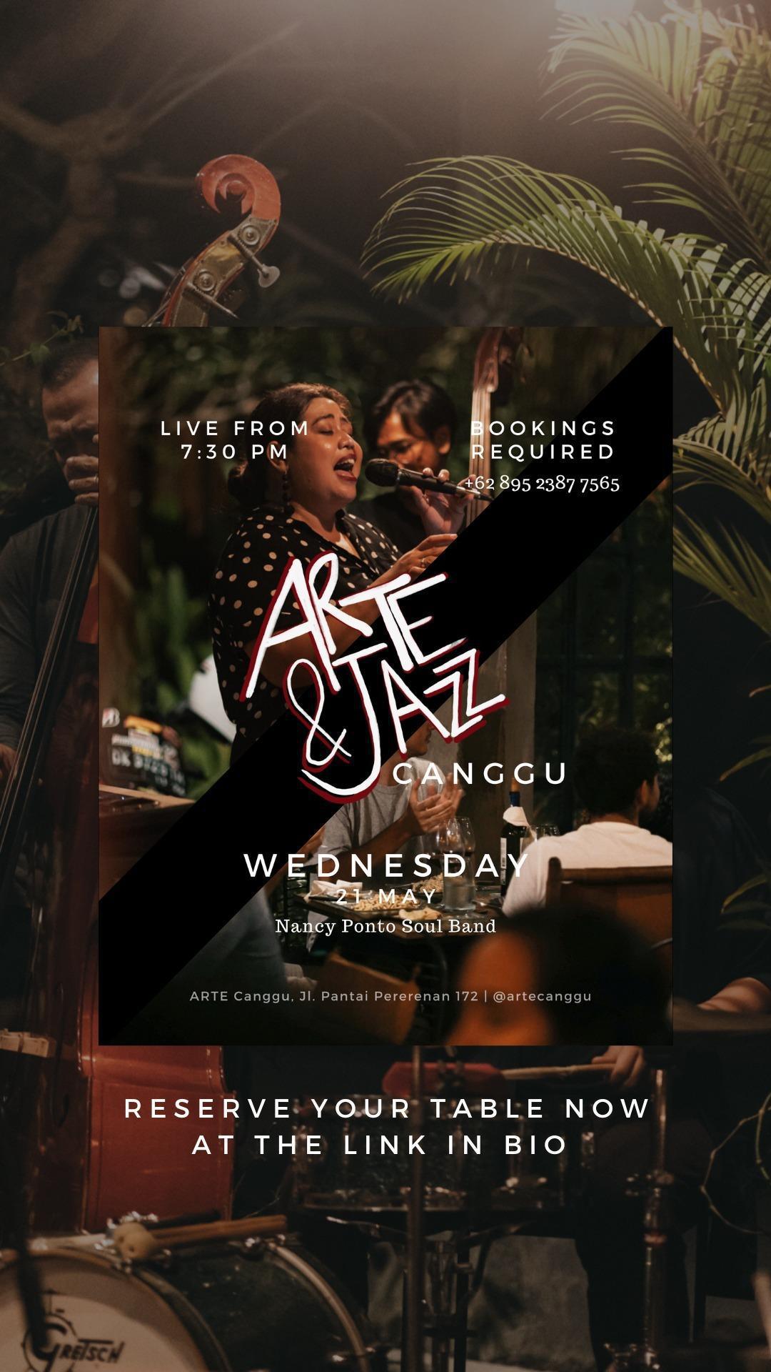 Arte & Jazz at ARTE Canggu