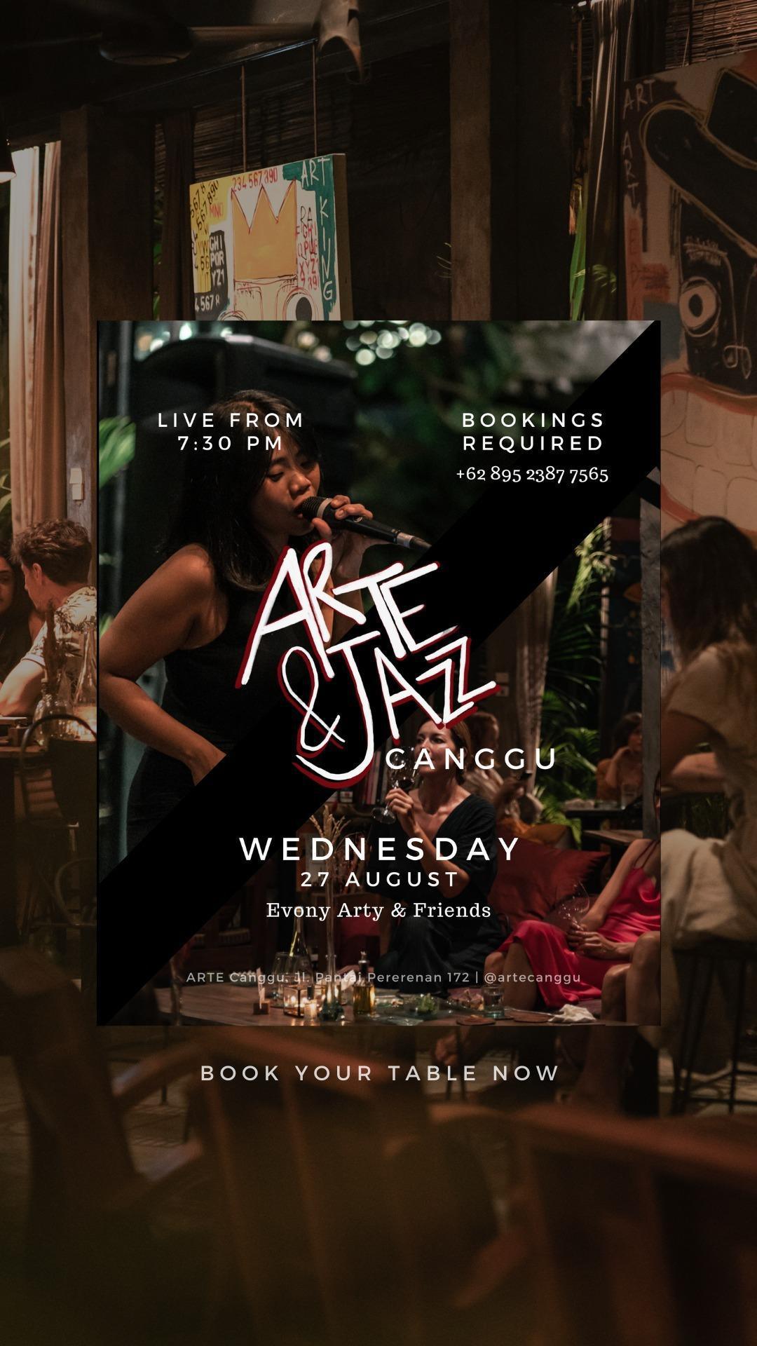 Arte & Jazz at ARTE Canggu