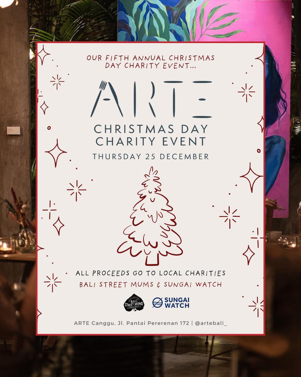 Christmas Day Charity Event at ARTE Canggu Christmas Day Charity Event at ARTE Canggu