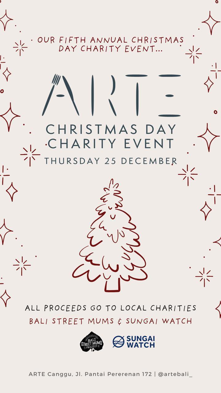 Christmas Day Charity Event at ARTE Canggu Christmas Day Charity Event at ARTE Canggu