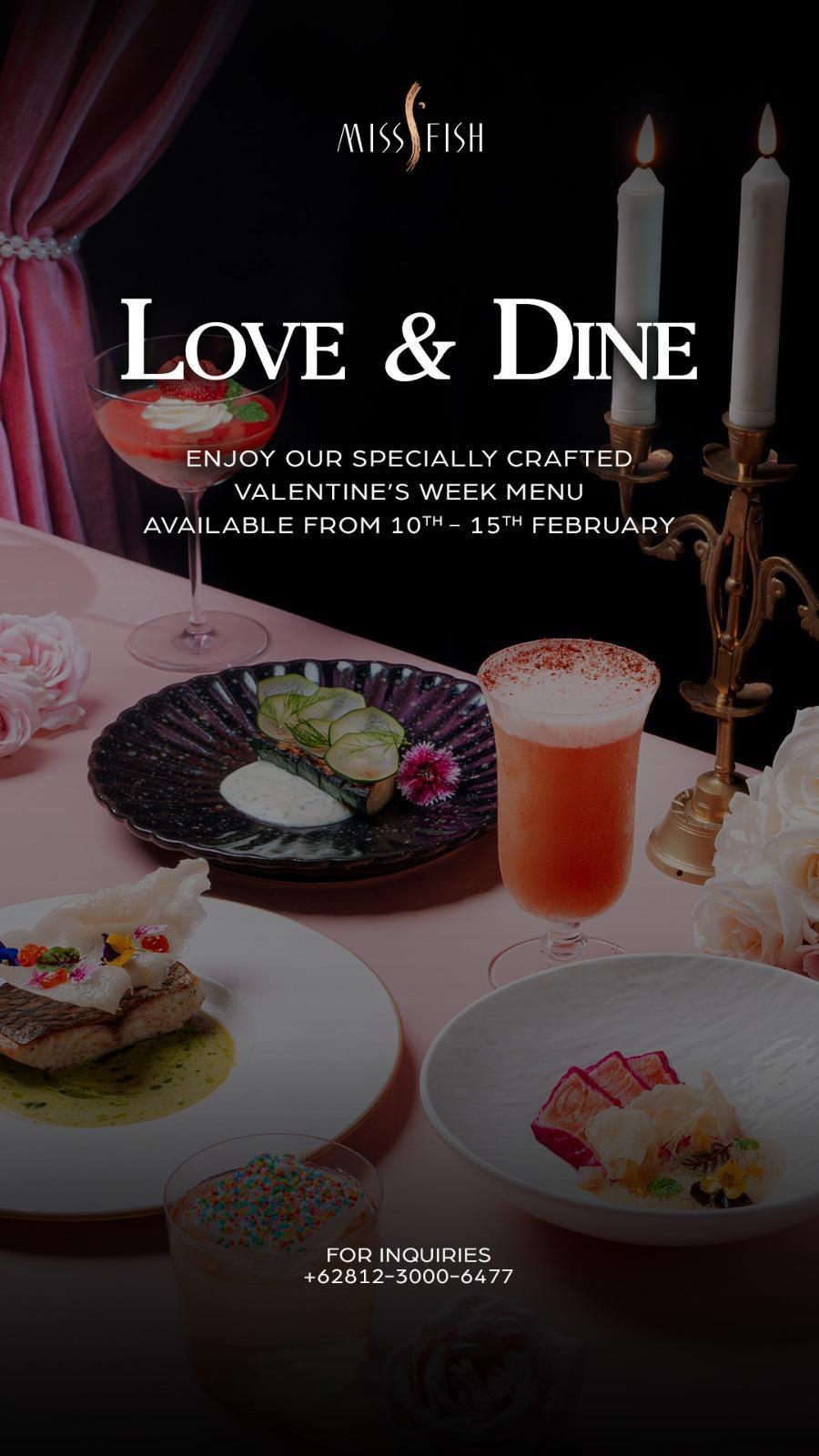 Love & Dine at Miss Fish Love & Dine at Miss Fish