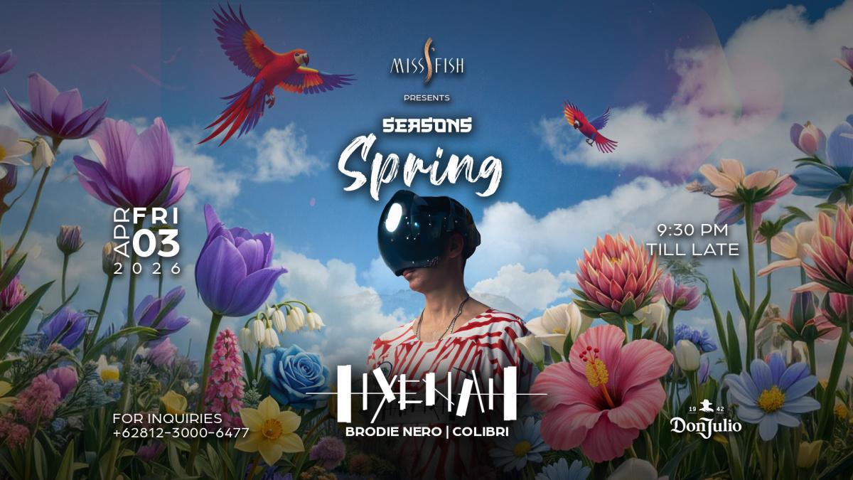 Seasons Spring Day 1 at Miss Fish Bali 