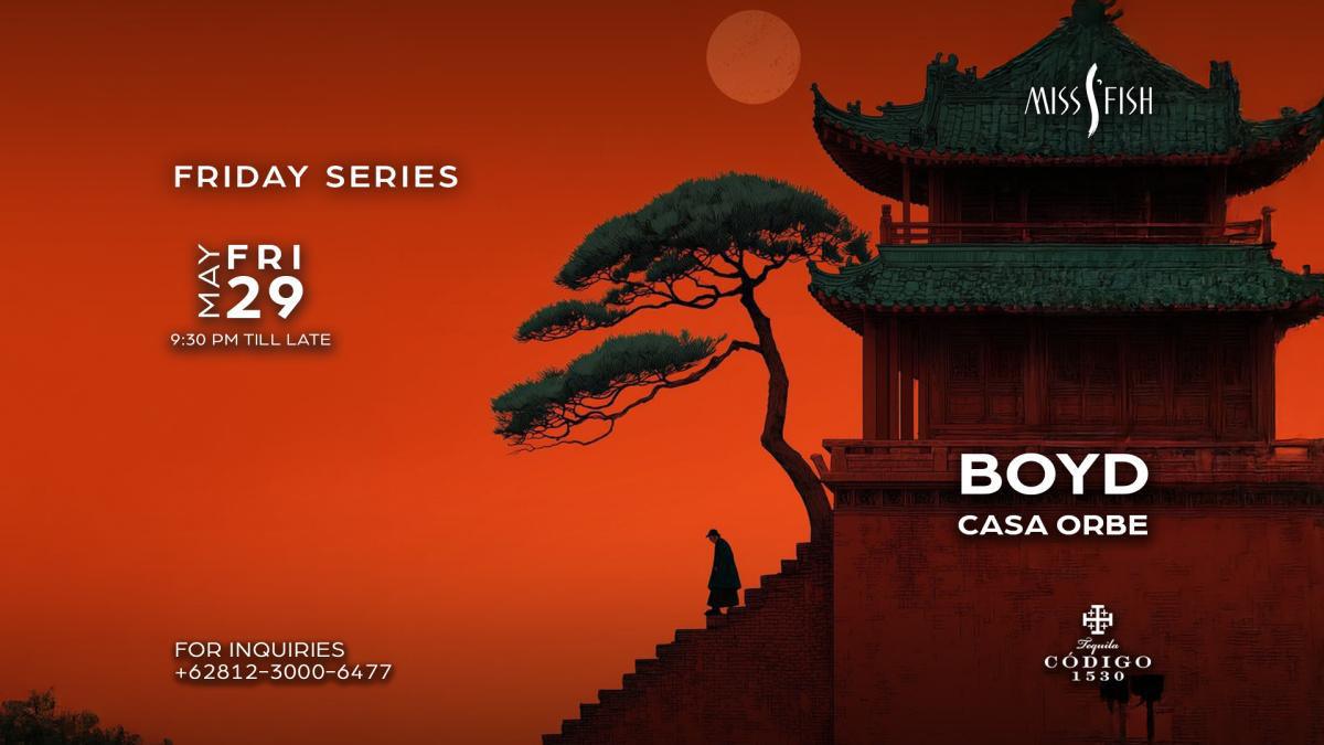 Friday Series at Miss Fish Bali 