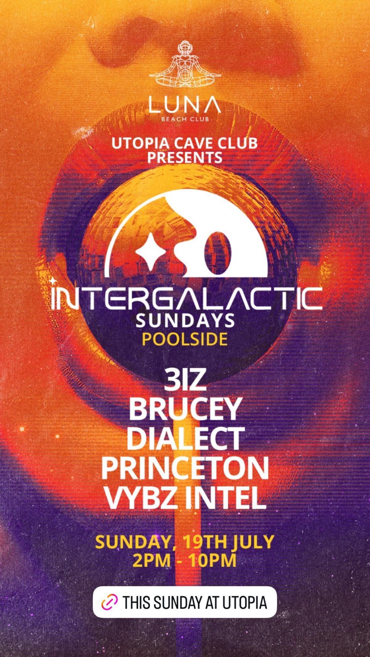 Intergalactic Sundays at Luna Beach Club