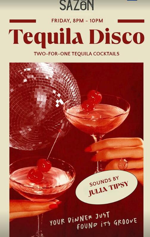Tequila Disco at Sazón Bali