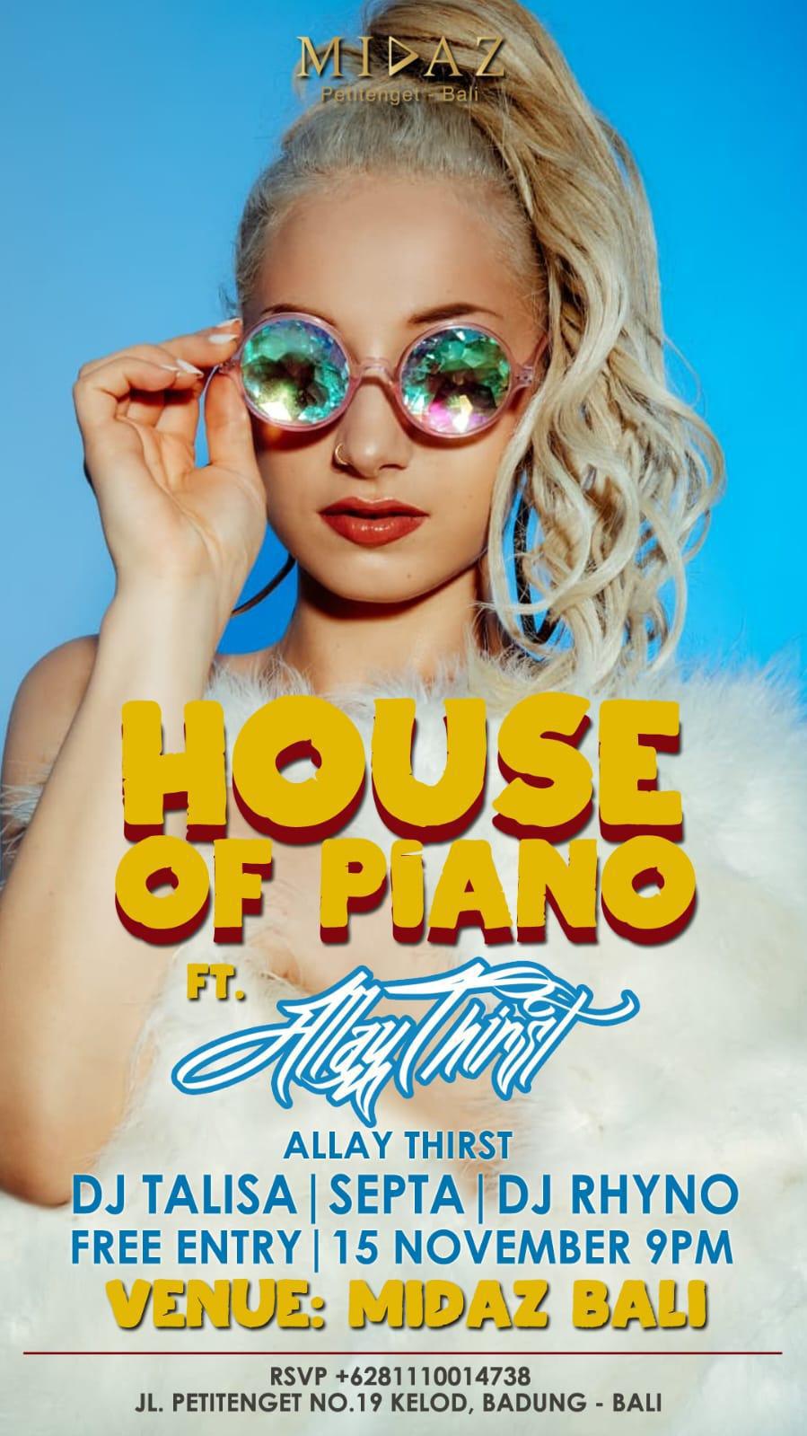 House of Piano at Midaz Bali