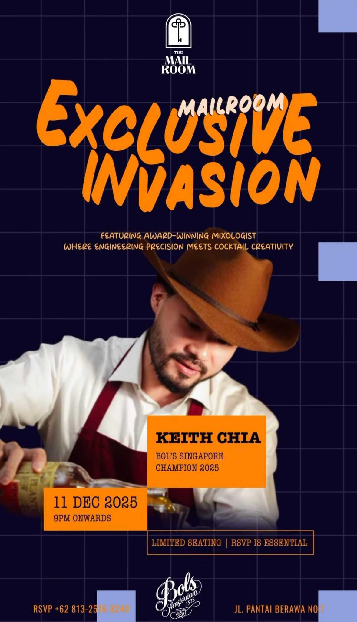 Mail Room Evasion at The Mail Room Bar