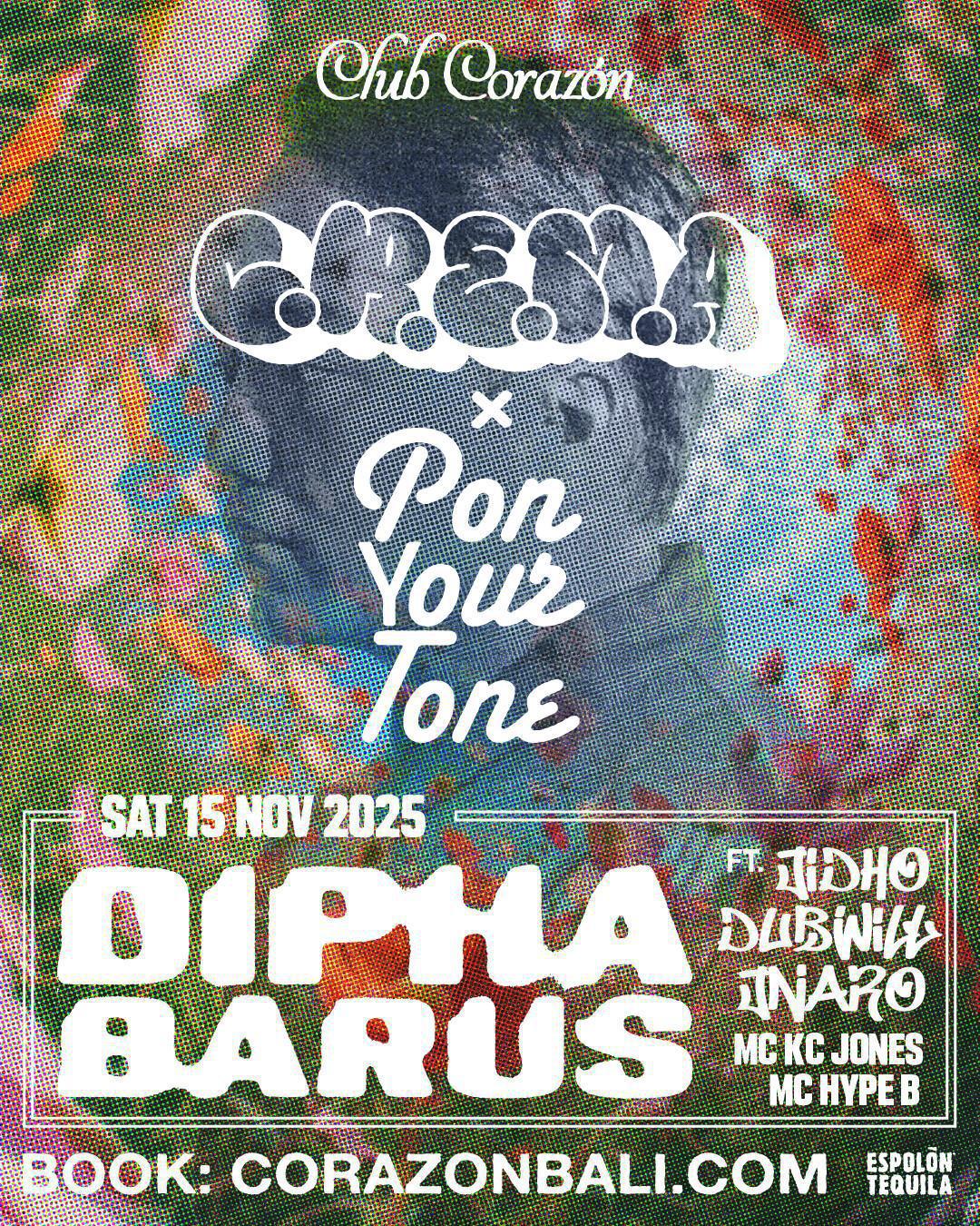 C.R.E.M.A x Pon Your Tone at Club Corazon Bali