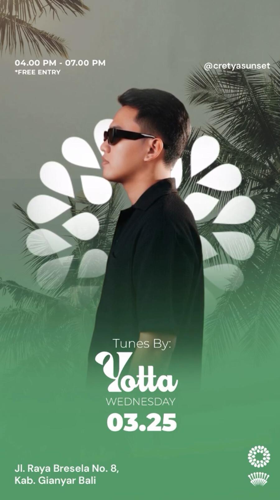 Yotta at Cretya Sunset