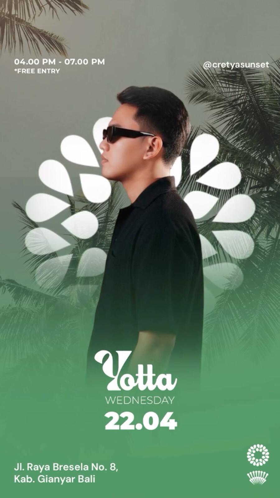 Yotta at Cretya Sunset