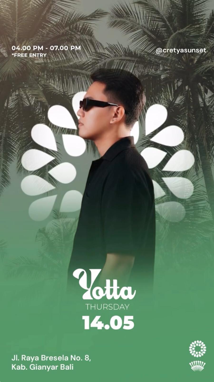 Yotta at Cretya Sunset
