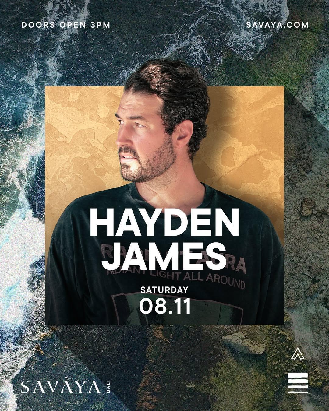 Hayden James at Savaya Bali