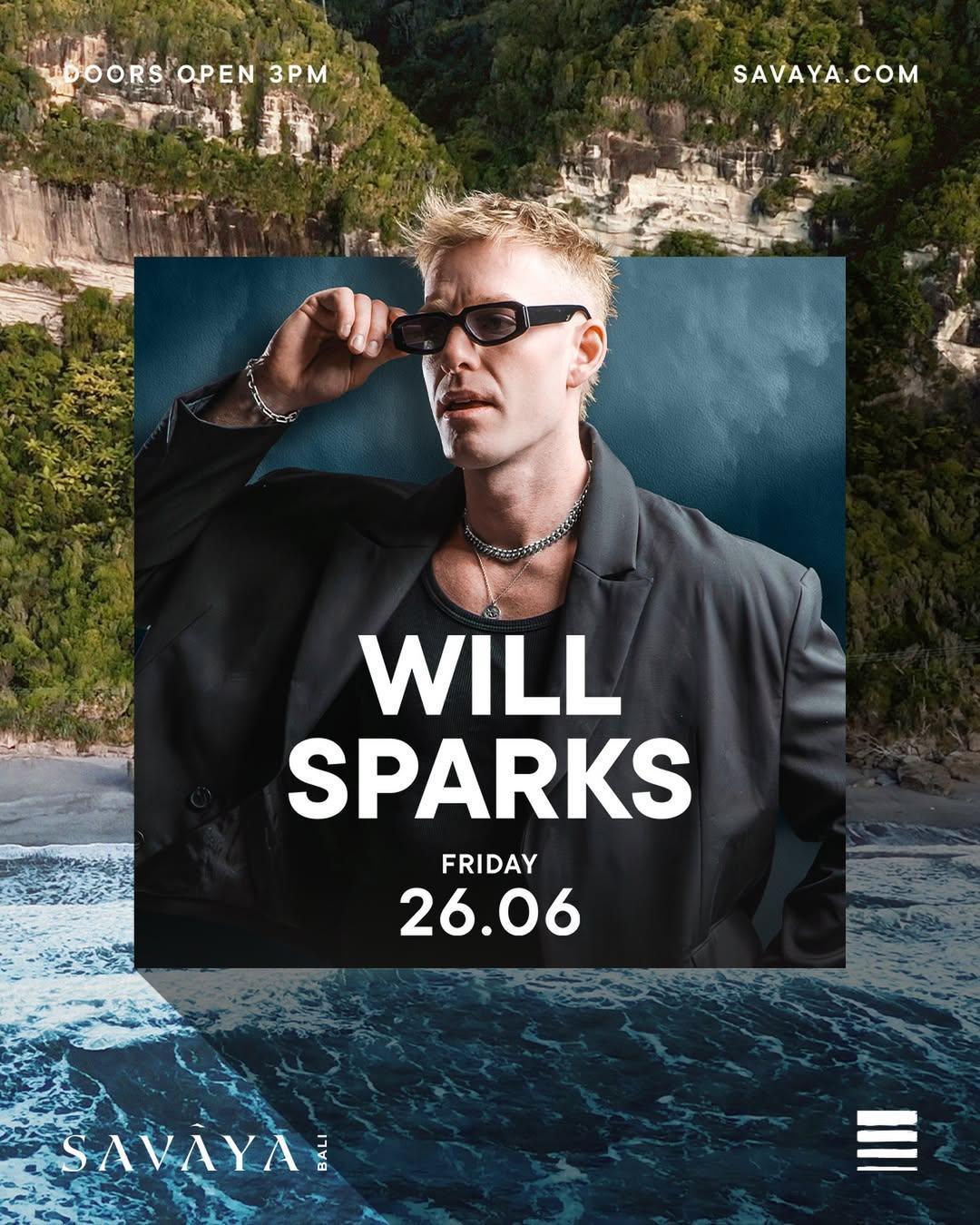Will Sparks at Savaya Bali