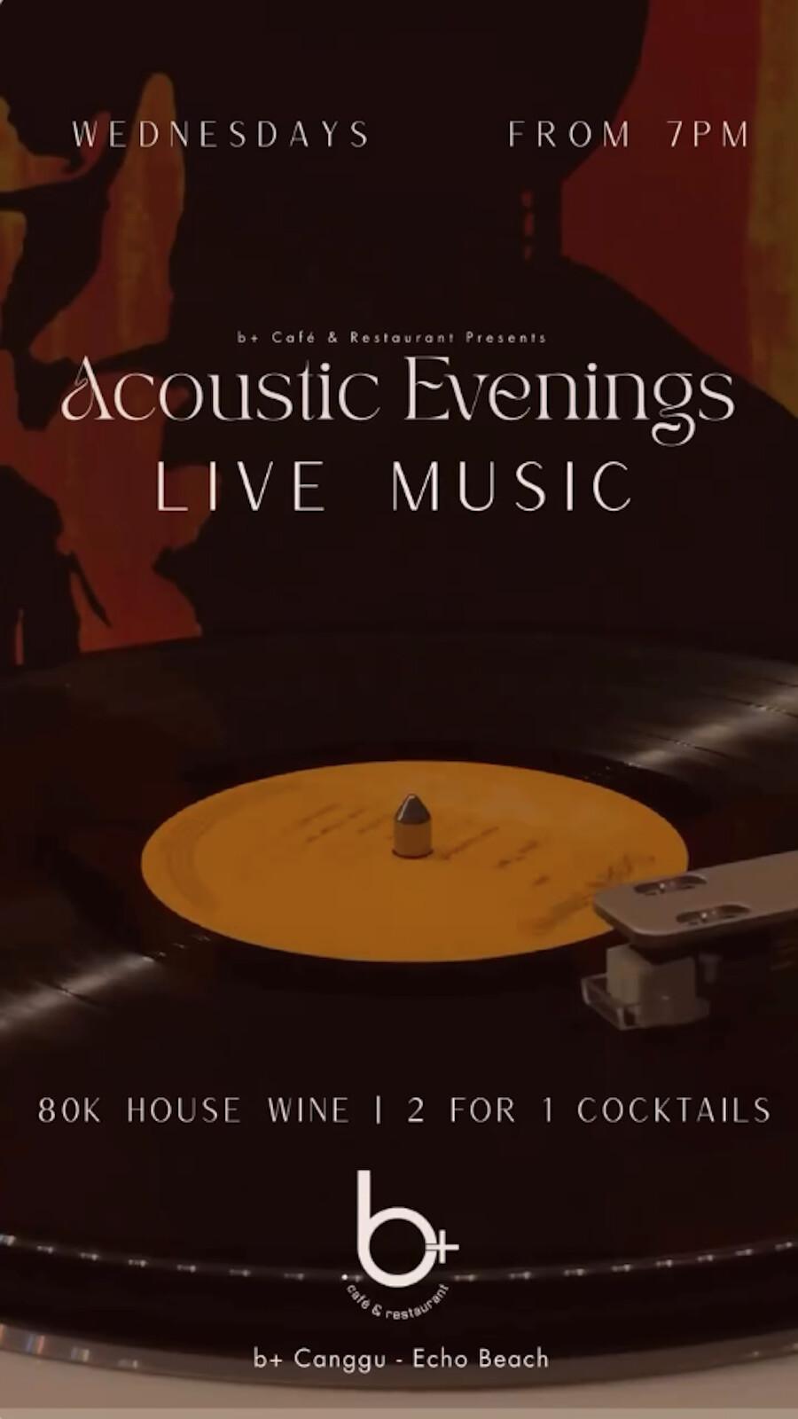 Live Music at b+ Café & Restaurant Canggu