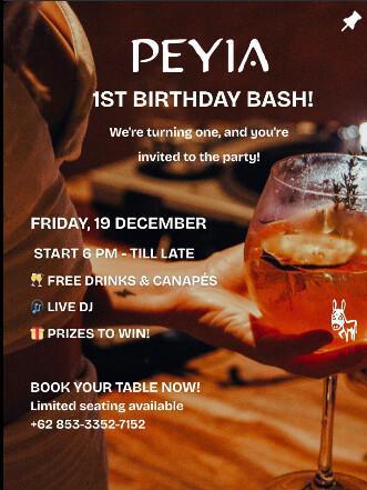 Peyia - 1st Birthday Bash