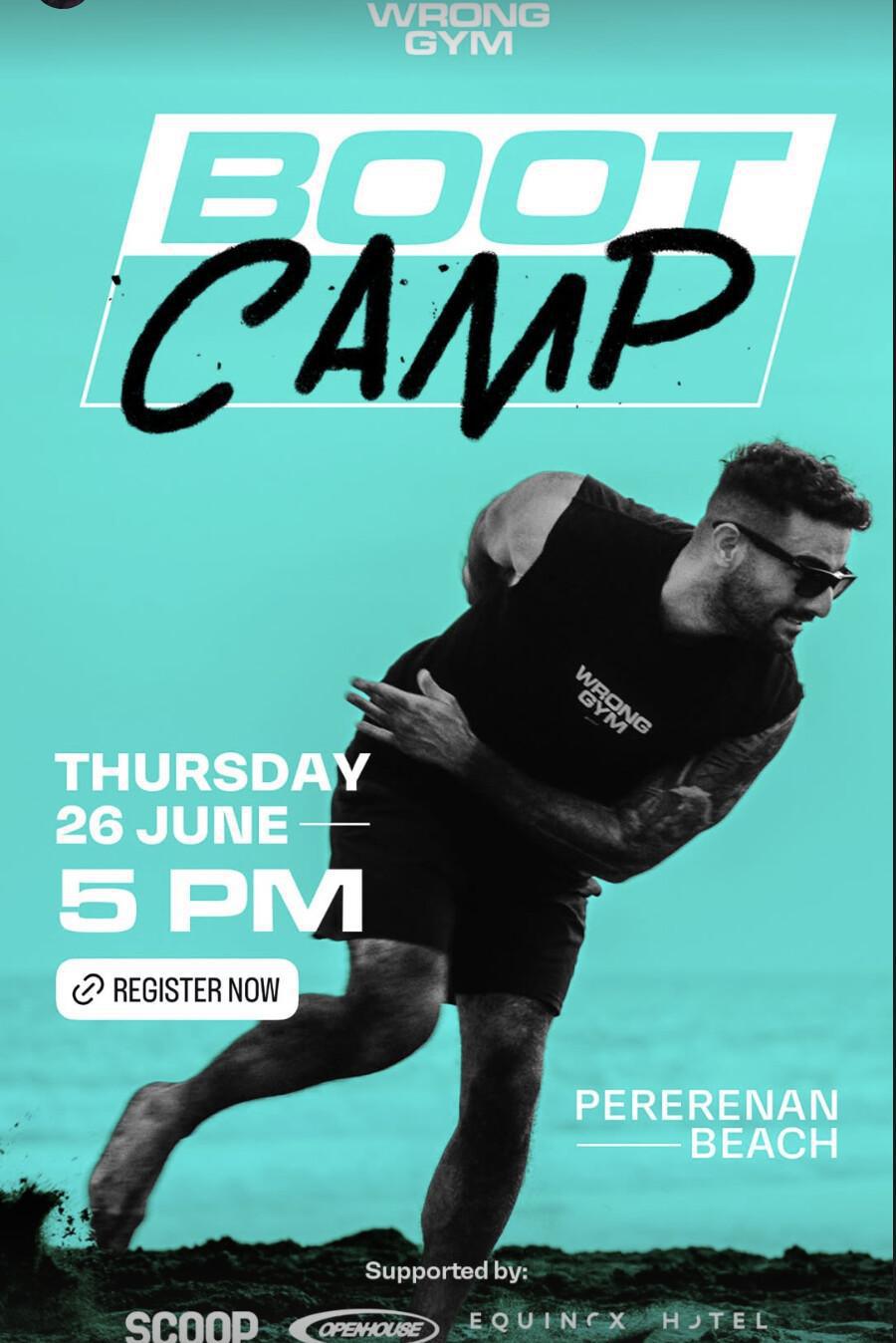 Boot camp at Wrong Gym