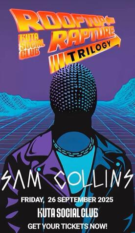 Sam Collins at Kuta Social Club Bali 