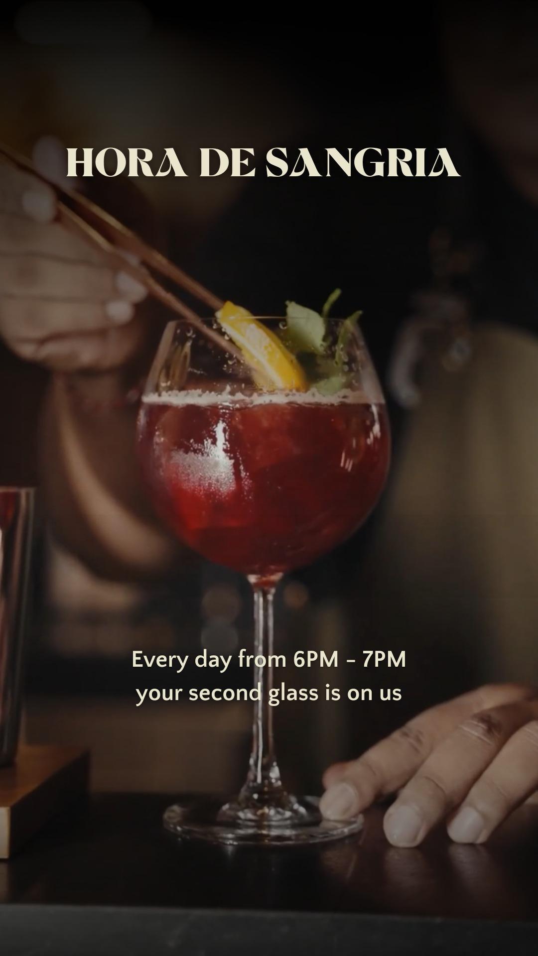 Hora de Sangria at Sazón Bali, 6-7pm daily