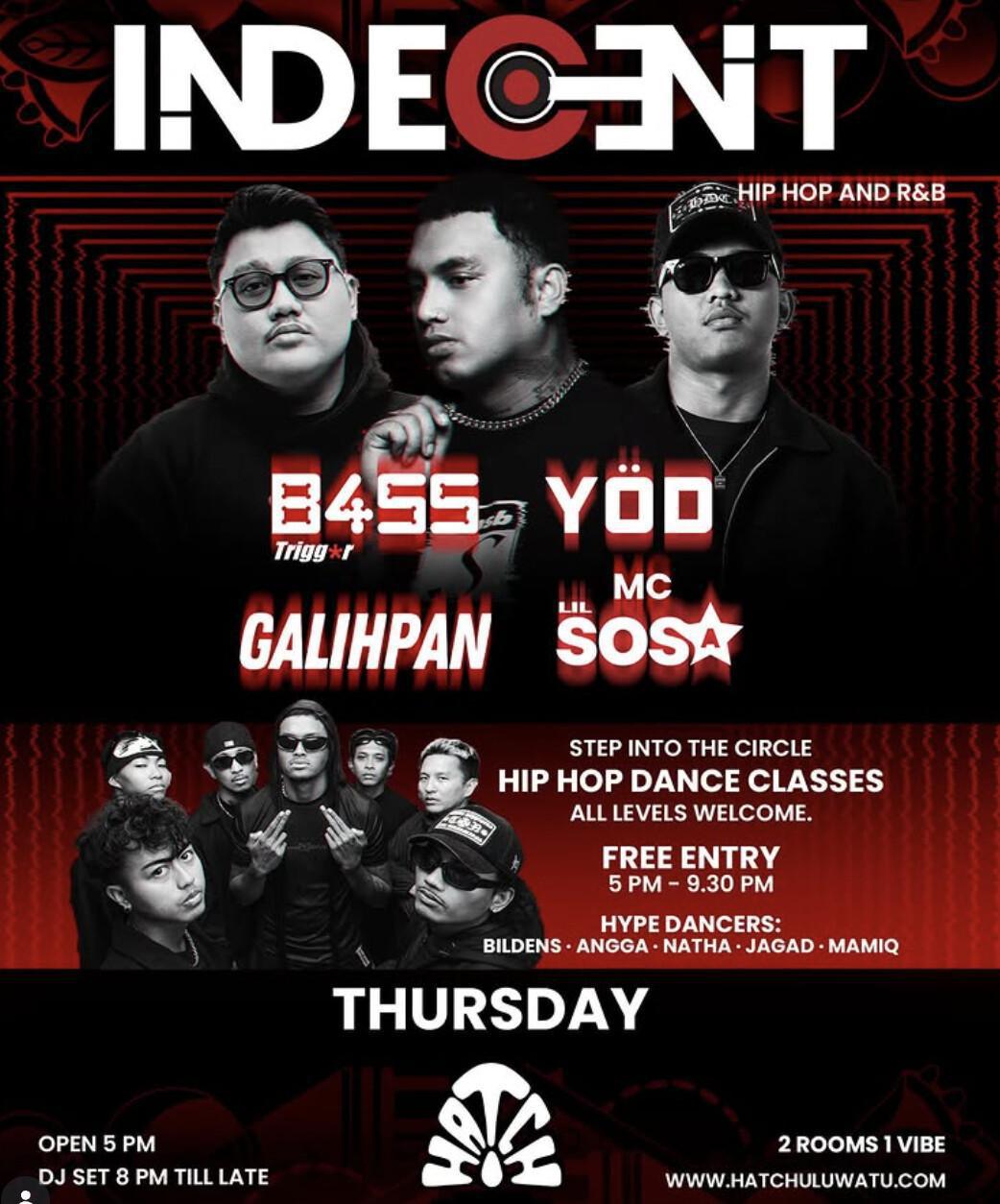 Thursday at Hatch Uluwatu