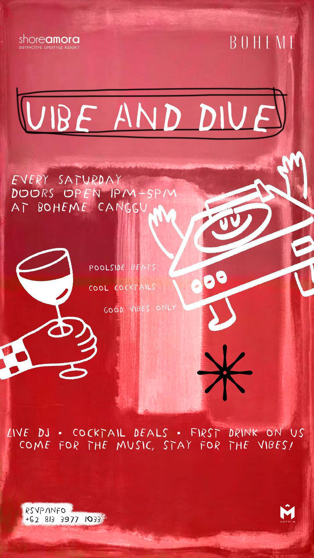 Vibe and Dive at Boheme Canggu