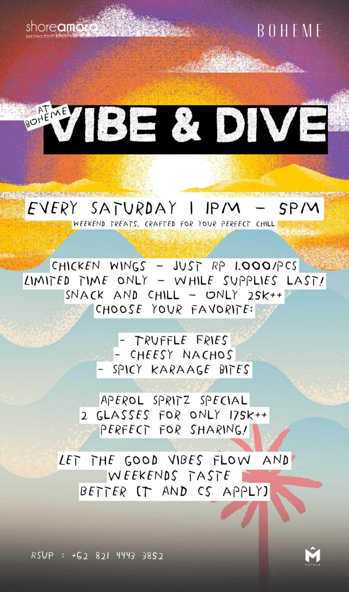 Vibe and Dive at Boheme Canggu