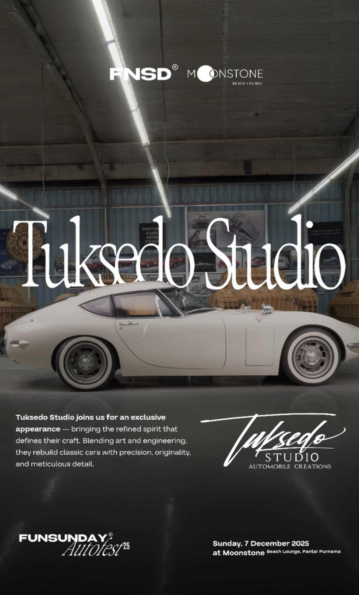Tuksedo studio at Moonstone 