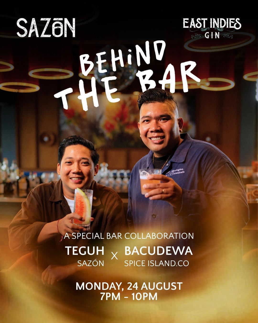 Behind the Bar: Sazón × Spice Island Co. at Sazon Behind the Bar: Sazón × Spice Island Co. at Sazon