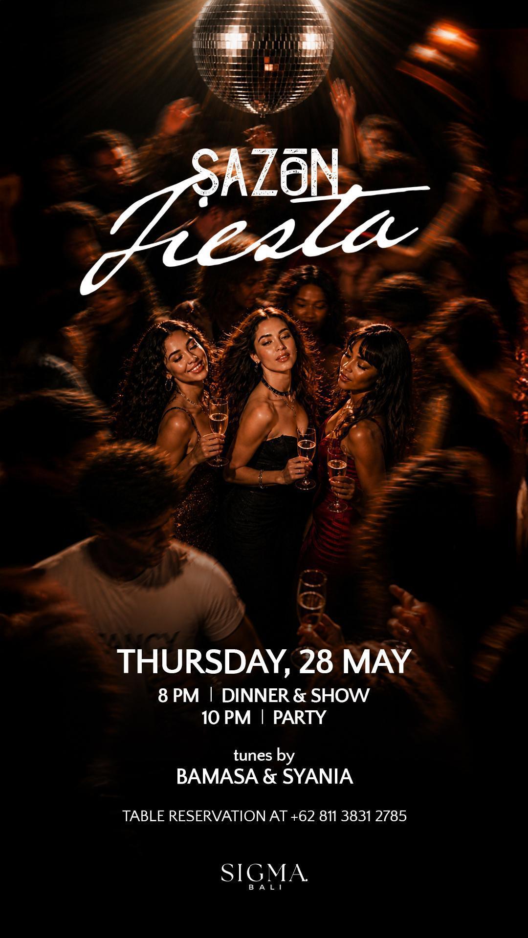 Sazón Fiesta at Sazón Bali