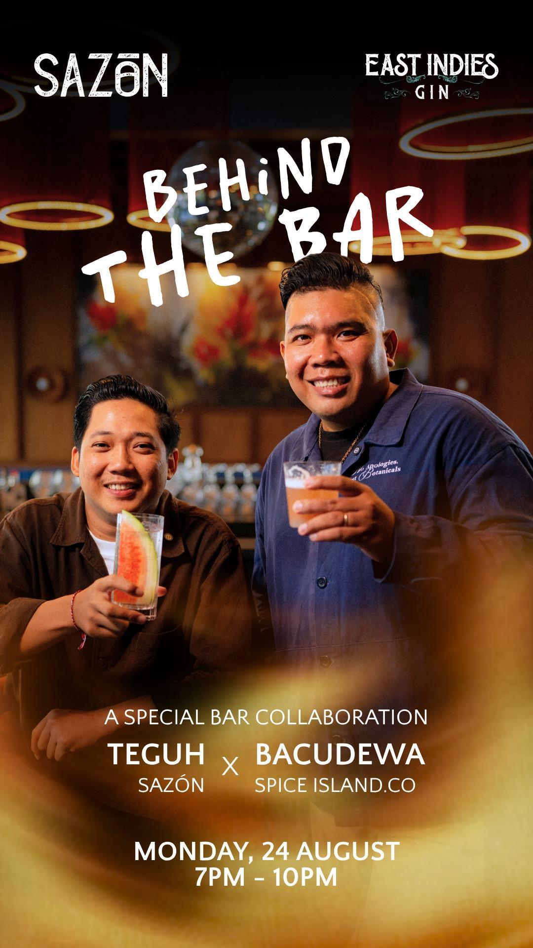 Behind the Bar: Sazón × Spice Island Co. at Sazon Behind the Bar: Sazón × Spice Island Co. at Sazon