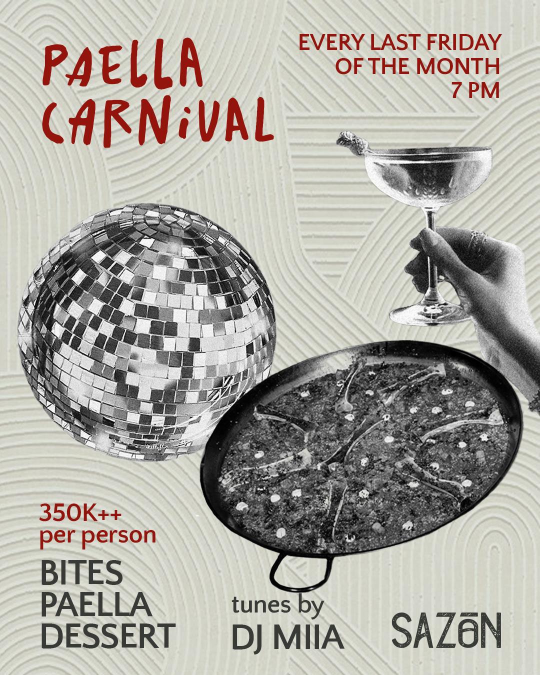 Paella Carnival at Sazón Bali