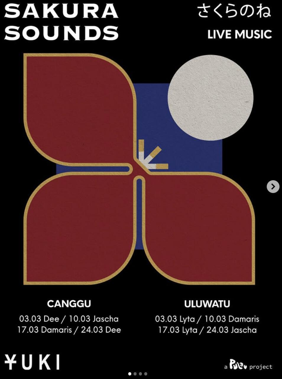 Sakura Sounds at YUKI CANGGU