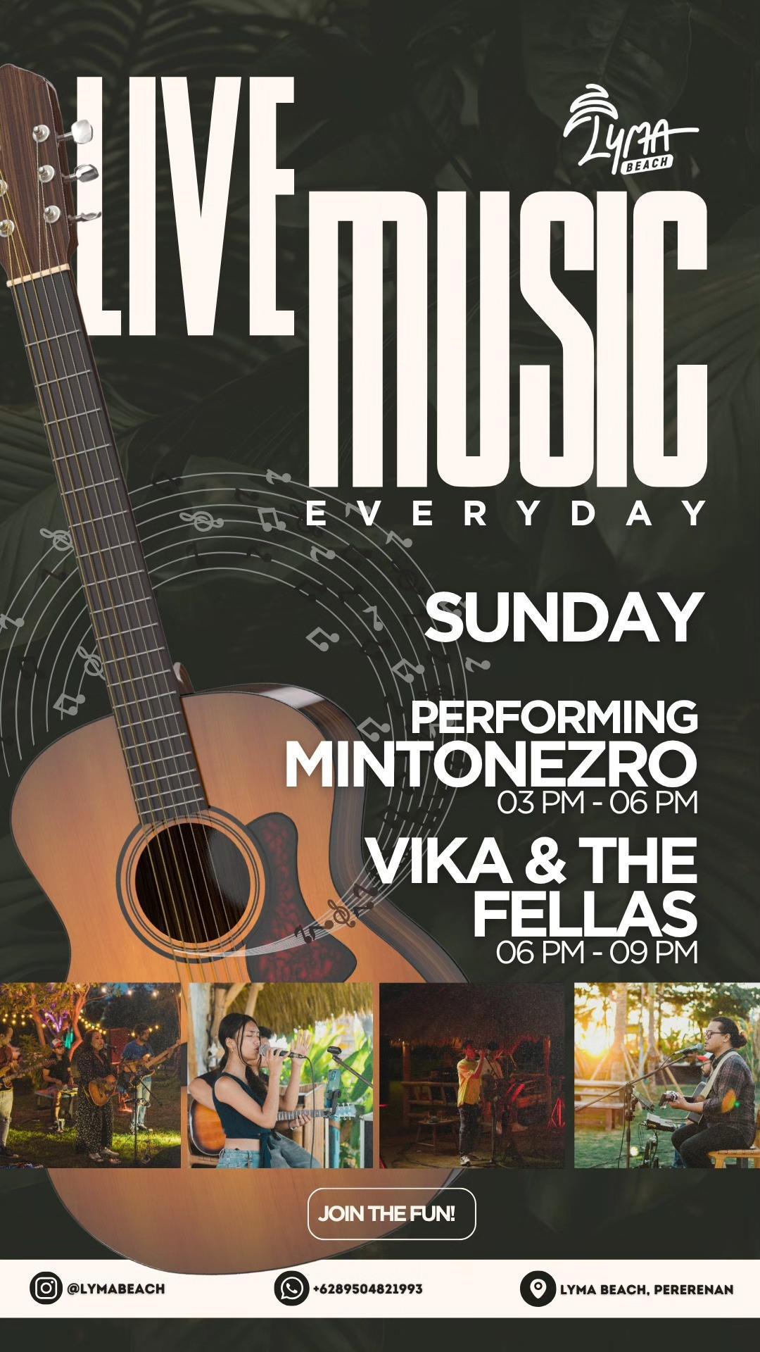 Live Music at Lyma Beach