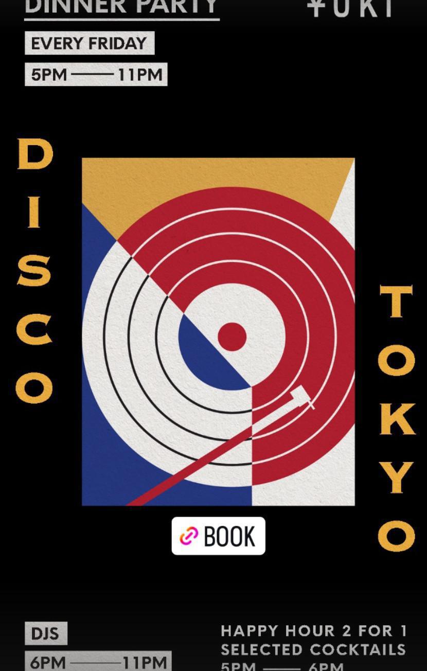 Disco Tokyo at YUKI CANGGU