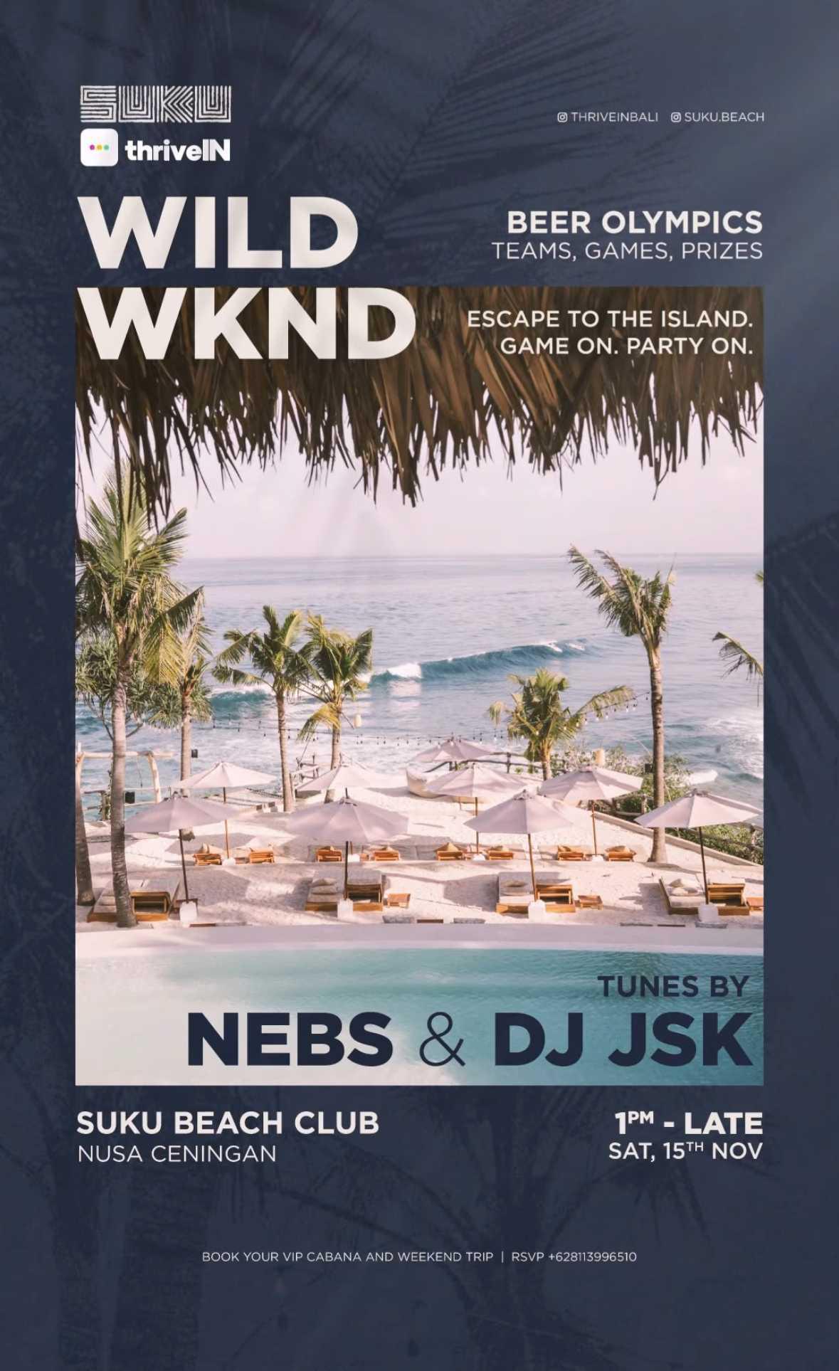 Saturday at Suku Beach Club